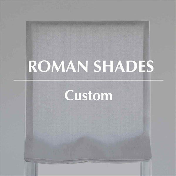 Custom Roman Shades